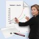 A1 Legamaster Magic Chart Whiteboard Sheets Gridded Pack of 25