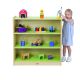 Pastel 3 Shelf Bookcase Green