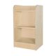 KubbyClass Open Top Book Store Maple