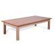 Deluxe Wooden Easy Seating Square Coffee Table