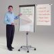 Buzzard Magnetic Flipchart Easel Grey