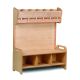 4 x Freestanding Cubby Sets