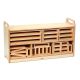 Hollow Block Storage Unit with Back