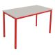 Kentish Classroom Table H710mm Red/Grey