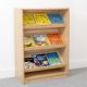 Wild Wood Sloping Book Storage Unit Maple