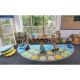 Lake Large Semi Circle Carpet