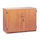 Stock Cupboard with 2 Adjustable Shelves H768mm Maple
