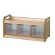 Low Mirror Play Unit with Baskets