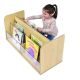 Solway Double Sided Perspex Book Storage Unit