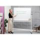 Mobile Swivel Boards Magnetic- Portrait H1200xW900mm