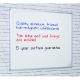 Non-Magnetic Writing Boards- H600xW900mm