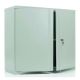 Phoenix SCL Series SCL0891GGK 2 Door 1 Shelf Steel Storage Cupboard in Grey with Key Lock