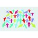 Silishapes Linking People Set 36