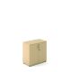 Double Door Cupboard Oak H830mm