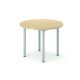 Meeting Table 4 Legs Dia 1000 x 725mm White