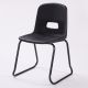 RF70 Skid Base Chair SH460mm Black