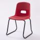 RF70 Skid Base Chair SH430mm Red