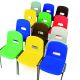 GH20 Four Leg Chair Black Frame SH460mm Black