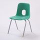 Series E Chair Grey Frame 380mm Emerald