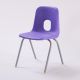 Series E Chair Grey Frame 380mm Purple