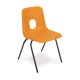 Series E Chair Black Frame 380mm Orange