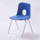 Series E Chair Silver Frame 310mm Blue