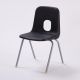 Series E Chair Grey Frame 310mm Black