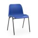 Affinity Chair Black Frame SH430mm Blue