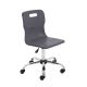 Titan Swivel Chair 490-555mm Castors Charcoal