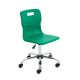 Titan Swivel Chair 490-555mm Castors Green
