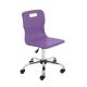 Titan Swivel Chair 490-555mm Castors Purple