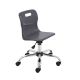 Titan Swivel Chair 405-467mm Castors Charcoal