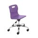 Titan Swivel Chair 405-467mm Castors Purple