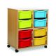 Allsorts 8 Double Beech Unit Multicoloured