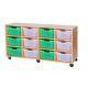 Premium 12 Deep Tray Beech Unit Purple