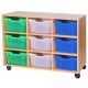 Premium 9 Deep Tray Grey Unit Purple