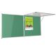 Eco Tamperproof Noticeboard H1200xW1800mm Green