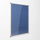 Eco Tamperproof Noticeboard H1200xW1200mm Blue