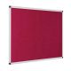 Eco Aluminium Framed Board 1200x1500mm Raspberry