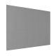 Eco Frameless Noticeboard H1200xW2400mm Grey