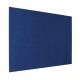 Eco Frameless Noticeboard H1200xW1500mm Blue