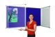 ColourPlus Tamperproof Noticeboard H1200xW2400mm Apple