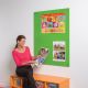 ColourPlus Unframed Noticeboard H900xW1200mm Apple