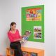 ColourPlus Unframed Noticeboard H900xW1200mm Lilac