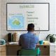 Shield Magnetic Whiteboard H1200xW1800mm Blue