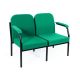 3000 Range Easy Seating 2 Seater Arm Chair Turquoise