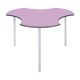Connect Table Charcoal Edge H710mm Lilac