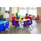 Equal Octagonal Tilt Top Table 760mm Beech