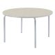 Round Table Light Grey Edge H640mm Grey Speckle