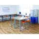 Premium H Frame Work Table 1000mm Grey Speckle